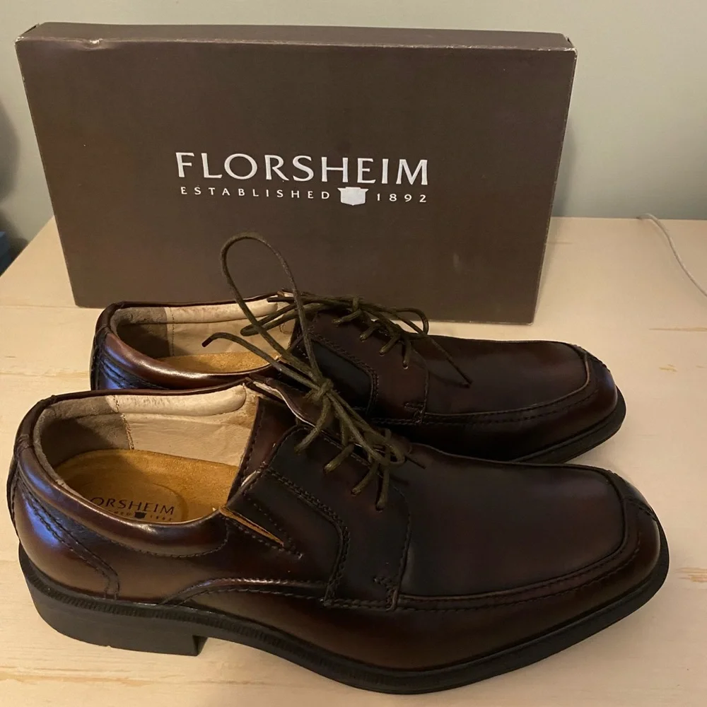 Florsheim Men's Brown Leather Billings Shoes